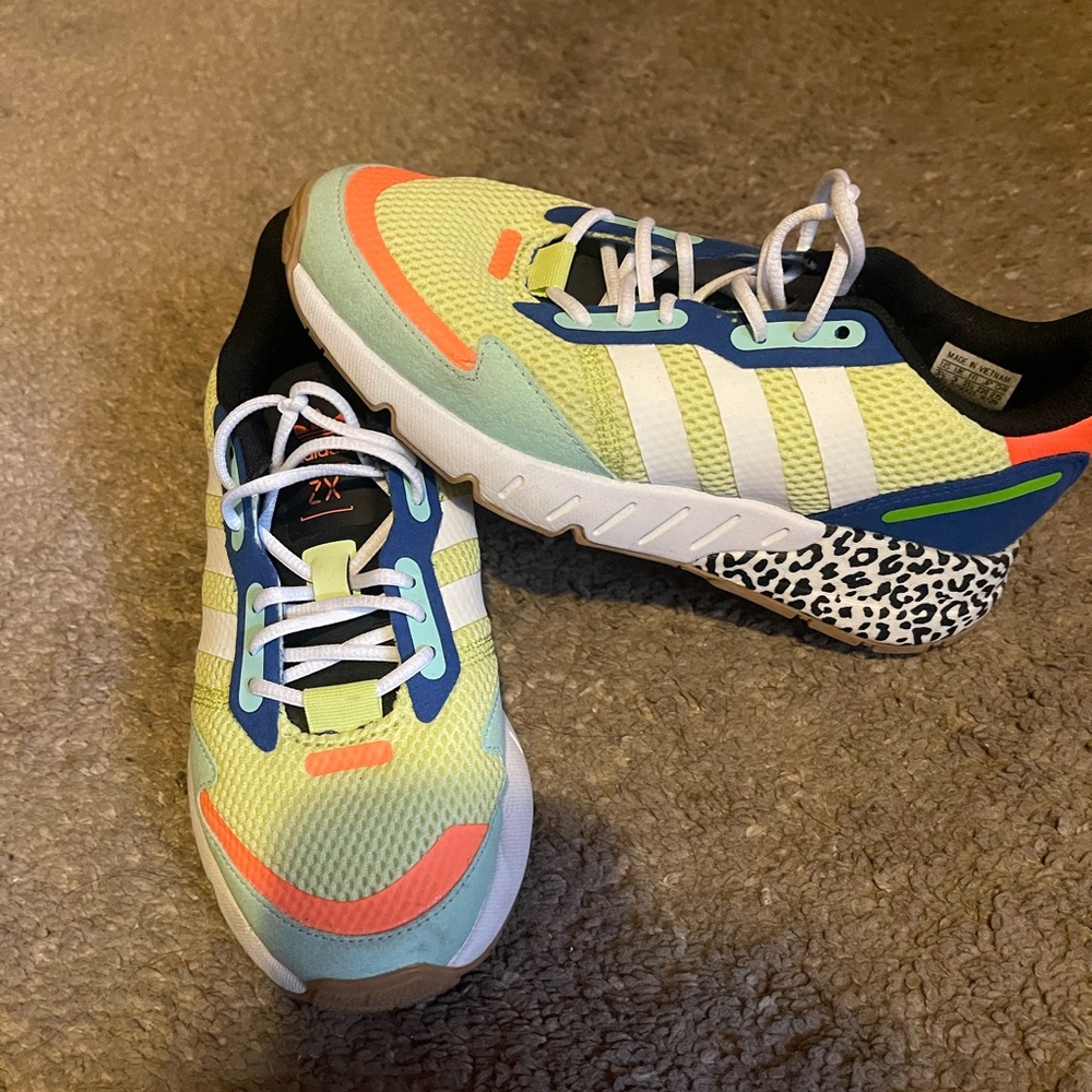 Adidas Originals zx 1k Boost J Sneakers kids size 3 1/2